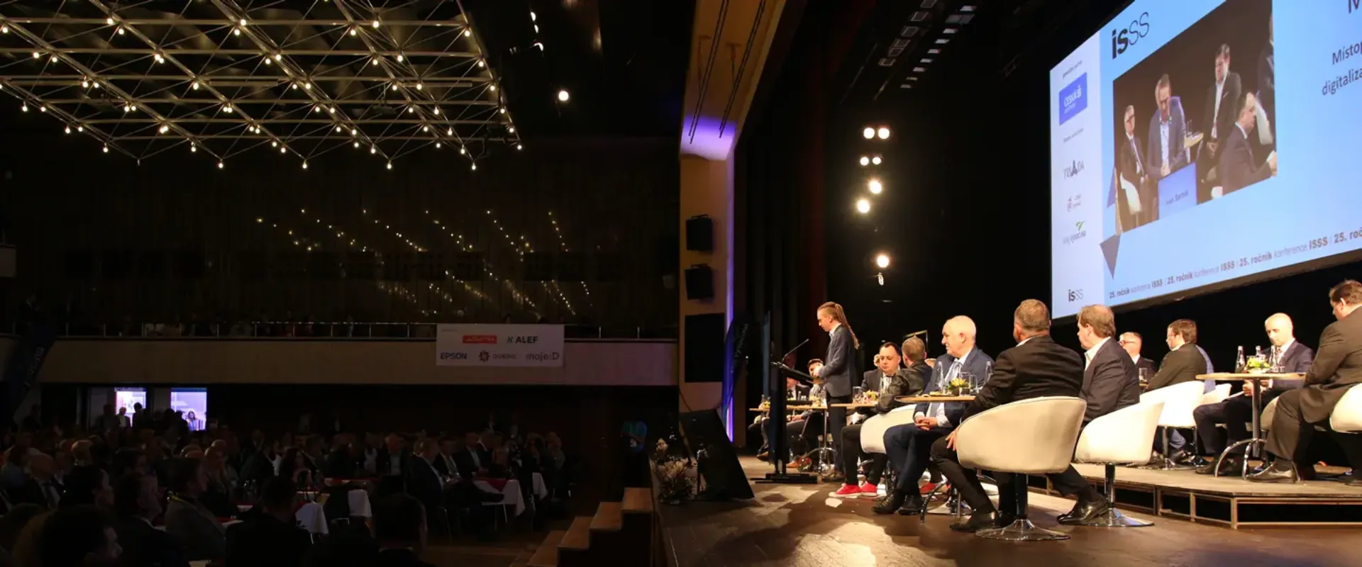 Zahájení konference ISSS 2023 ve Velkém sále