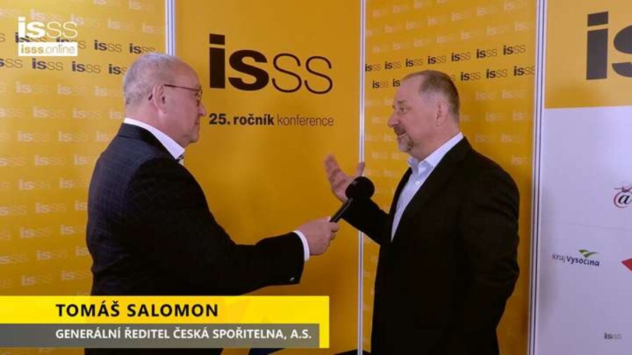 Rozhovor s Tomášem Salomonem, generálním ředitelem České spořitelny